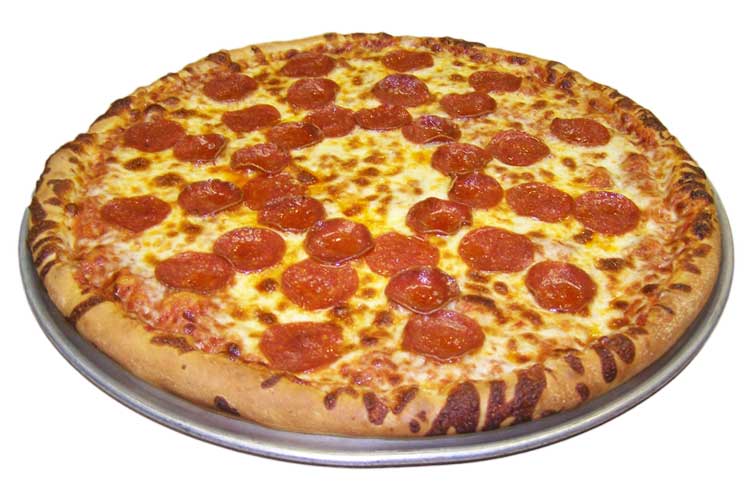 Pizza One Topping Pepperoni