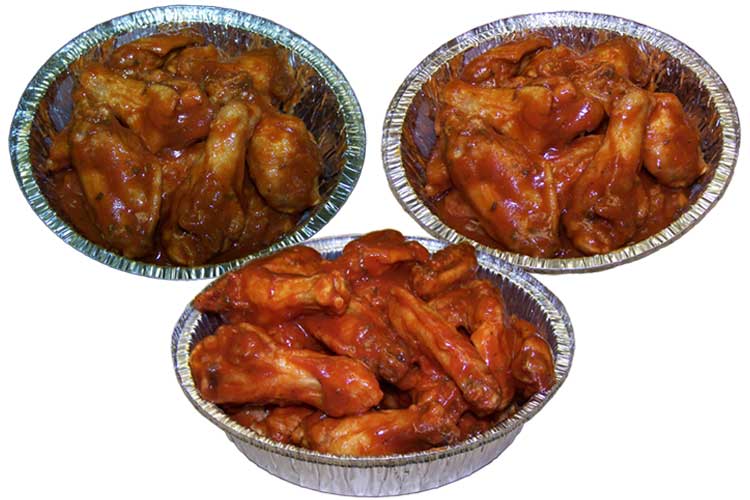 Wings Trays Party Order